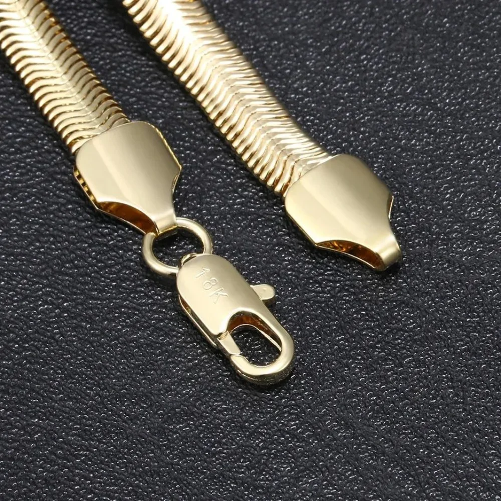 ***New New gold Stamped Snake Bracelet - Picture 1 of 2